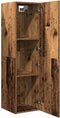 vidaXL - Tv-meubel - 30,5x30x110 - cm - bewerkt - hout - oud - houtkleurig
