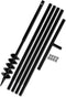 vidaXL - Grondboor - 100 - mm - met - 13 - m - verlengstuk - Staal