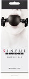 NS Novelties - Soft Silicone Gag - Bondage / SM Gags and muzzles Zwart