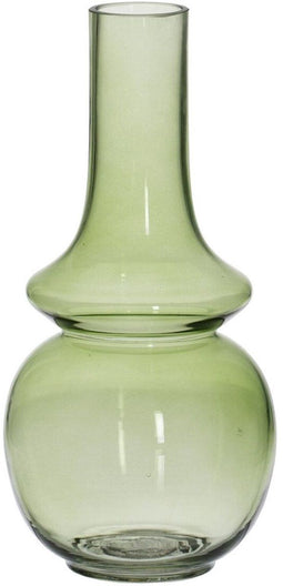 Vaas Groen Kristal 12,5 x 12,5 x 26 cm