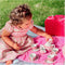 Tidlo Theeservies - Picknick set - In koffer - Roze