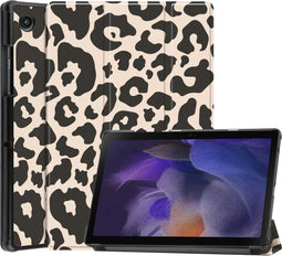 imoshion Tablet Hoes - Geschikt voor Samsung Galaxy Tab A8 (2021/2022) - Design Trifold Bookcase - Leopard