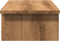 vidaXL - Monitorstandaard - 50x27x15 - cm - bewerkt - hout - artisanaal - eikenkleur