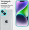 iMoshion Hoesje Geschikt voor iPhone 14 Hoesje Met Pasjeshouder - iMoshion Softcase Backcover met pashouder 3.0 - Transparant