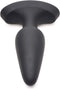XR Brands Laser Fuck Me - Butt Plug met Afstandsbediening - Medium black