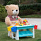 Speeltafel Duplo® - Bouwtafel met omkeerbaar blad - 69 Bouwblokken - 7 Opbergbakken