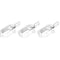 vidaXL - Gaashek - met - palen - 25x1,5 - m - gegalvaniseerd - staal - zilverkleurig