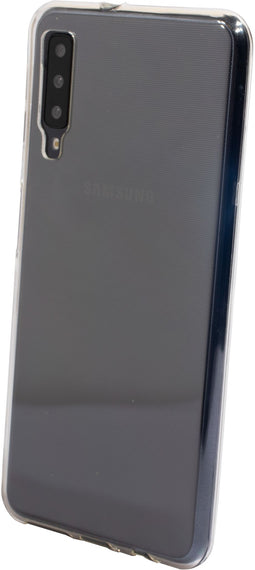 Mobiparts Galaxy A7 (2018) - Classic TPU Case - Schokabsorberend - Transparant