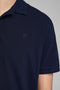 JACK&JONES PREMIUM JPRBLALOGO SPRING SS POLO NOOS - Polo - Katoen met stretch - Donkerblauw - Maat L