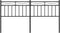 vidaXL - Hoofdbord - 160 - cm - metaal - zwart