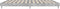 vidaXL - Bedframe - bewerkt - hout - betongrijs - 140x200 - cm