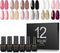 Gel Polish Set 14P - voor Manicure - 12 Stuks - Uv Kleuren, kleurcode 12-11 - Gel Nagellak Semi Permanente Hybrid - Nail Art Gel Lak set & Kits RATC12-11