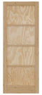 vidaXL - Interne - Deur - 'ORKDAL'83x211x4 - cm - Massief - Hout