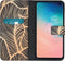 iMoshion Hoesje Geschikt voor Samsung Galaxy S10 Hoesje Met Pasjeshouder - iMoshion Design Softcase Bookcase - Goud / Zwart / Golden Leaves