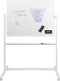 Whiteboard Lega 90x120cm verrijdbaar magnetisch emaille