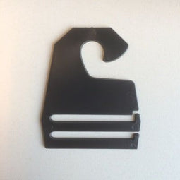 Klika - hanger 44 mm zwart 100 stuks - 11 stuks