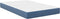 vidaXL - Pocketveringmatras - Blauw, - Medium, - 120x200x20 - cm, - Stof