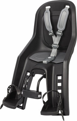 Polisport Bubbly Mini Plus - Fietszitje voorop - 9-15 kg - Grijs/Bruin (2020)