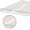 vidaXL - Luifel - handmatig - uittrekbaar - met - LED - 400x350 - cm - crèmekleurig