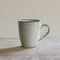 Dutch Rose Serenity Mok - Theemok - Koffiemok - Stoneware Handgemaakt - Grijs - 37 cl.