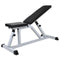 vidaXL - Trainingsbank - met - halterset - 30,5 - kg