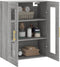 vidaXL - Hangkast - 69,5x34x90 - cm - grijs - sonoma - eikenkleurig