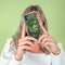 iMoshion Hoesje Geschikt voor Samsung Galaxy A41 Hoesje Siliconen - iMoshion Design hoesje - Groen / Transparant / Monstera Leaves