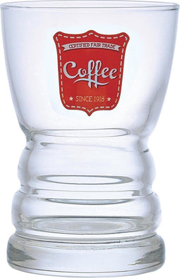 Durobor Coffee - Koffieglas - 0.12 l - Fair Trade - Oranje (6 stuks)