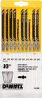 DeWalt DT2290-QZ - Zaagbladenassortiment - 10-delige set voor hout (10 stuks)
