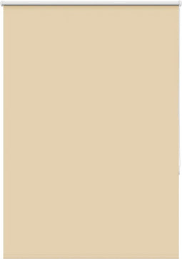 vidaXL - Rolgordijn - verduisterend - 105x175 - cm - stofbreedte - 100,7 - cm - beige
