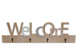 Sleutelhouder Welcome Versa Hout MDF 4 x 18 x 59,5 cm