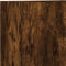 vidaXL - Tv-wandmeubel - 40,5x30x102 - cm - bewerkt - hout - gerookt - eikenkleurig