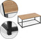 Duurzame Metalen Salontafel - Poedercoating - 90 cm - Industrieel