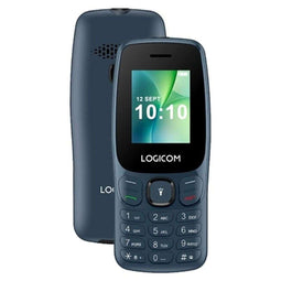 Logicom Posh 405 - Mobiele Telefoon - 1,77" Scherm Dual SIM 128 MB RAM - Blauw