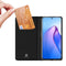 Dux Ducis - Geschikt voor Oppo Reno 8 Pro - Slim bookcase hoesje - Zwart