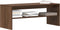 vidaXL - Tv-meubel - 100x40x40 - cm - bewerkt - hout - bruin - eikenkleur