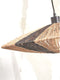 GOOD&MOJO Vloerlamp Iguazu - Bamboe/Jute Naturel/Zwart - 62x40x150cm - - Staande lampen voor Woonkamer - Slaapkamer