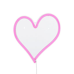 Luca Lighting Neonverlichting - Hart - L31 x B33 cm - Roze
