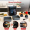 AoraKitchen Airfryer Bakjes Siliconen - 20cm - 5 Delig - Hittebestendig - Antikleef (5 delig)
