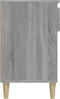 vidaXL - Schoenenkast - 102x36x60 - cm - bewerkt - hout - sonoma - grijs
