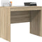 vidaXL - Bureau - Sonoma - Eiken - 90x50x76 - cm - Geengineerd - Hout