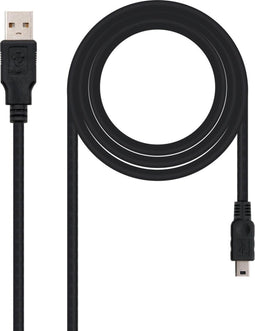 USB C to DisplayPort Adapter NANOCABLE 10.01.0400 Black 50 cm