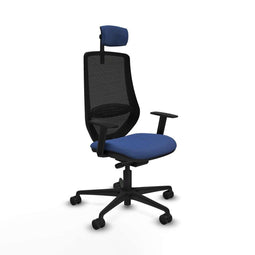 Bureaustoel Piqueras y Crespo D036N2W Marineblauw