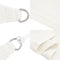 vidaXL - Zonnezeil - 160 - g/m² - 5x5 - m - HDPE - wit