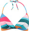 Barts Deza Halter - Bikini top - Voorgevormde cups met gedraaid effect - Multi