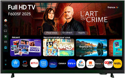 Samsung TU24F6005FKXXC - Smart TV - Full HD 24" LED - Zwart