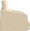 vidaXL - Ligbed - 2-in-1 - Crème - 65x80x83 - cm - Stof