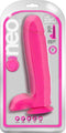 Neo 10 inch dual Density dildo neon roze