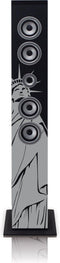 Ices IBT-6 - Bluetooth speaker - FM radio USB SD AUX - New York Liberty