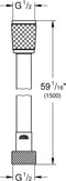 GROHE VitalioFlex Trend Doucheslang - 150 cm - AntiFold - Chroom